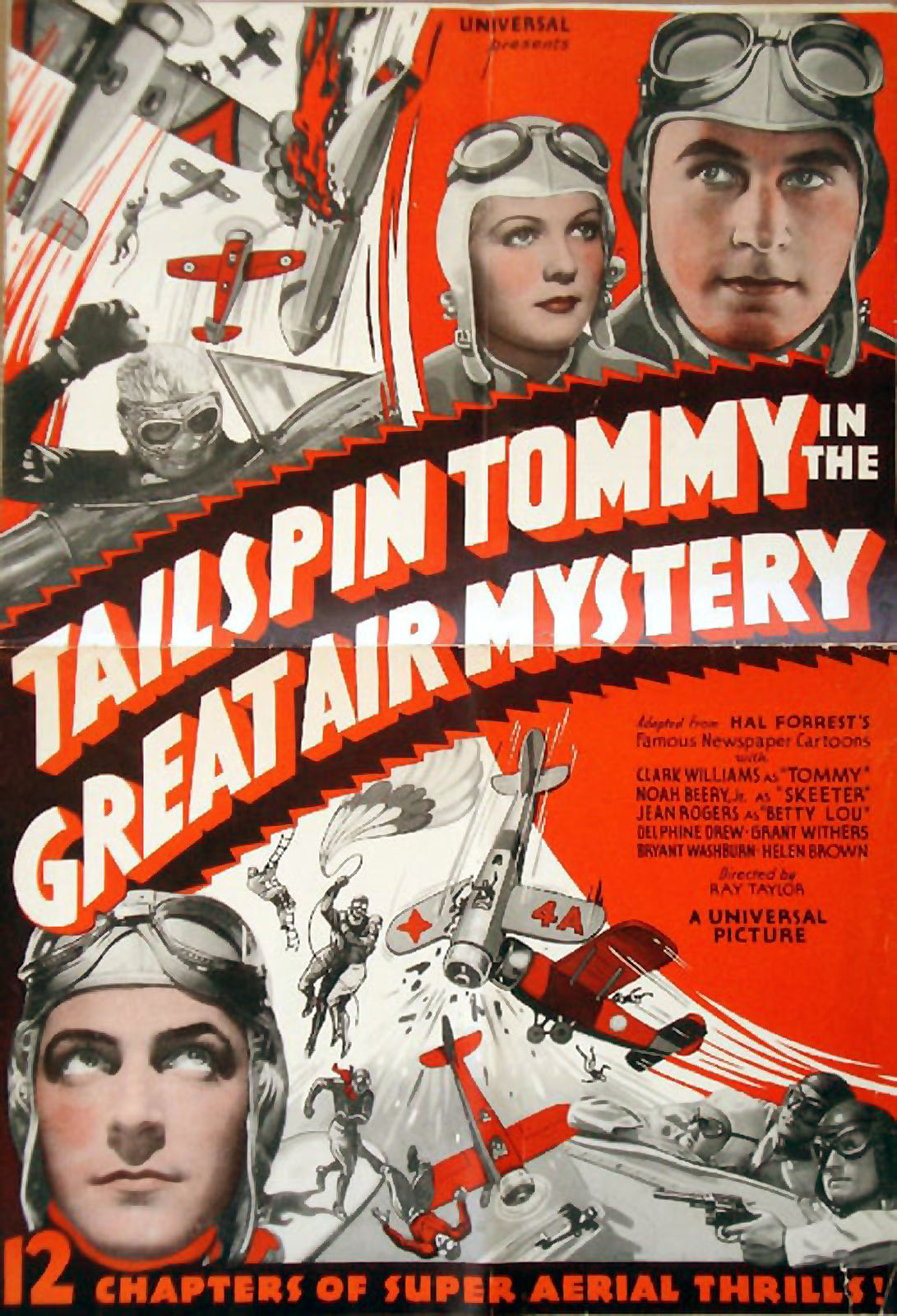 TAILSPIN TOMMY IN THE GREAT AIR MYSTERY
